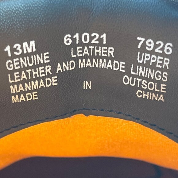 Timberland Mens Brown Leather Montgomery PTO Lace-Up Shoes Size 13M - New - Picture 8 of 11